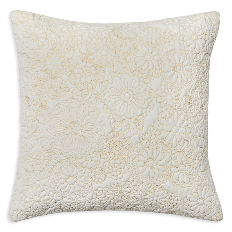 Scalamandre x Sferra Siberian Floral Velvet Decorative Pillow, 20 x 20