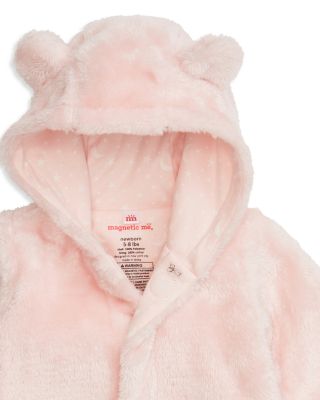 Girls' Magnetic Me Minky Bear Footie - Baby