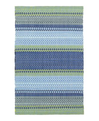 Dash Albert by Annie Selke DA662 Fiesta Stripe Indoor/Outdoor Area Rug, 2'6"x12'0"