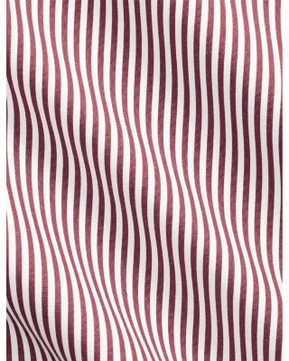 Classic Fit Striped Poplin Shirt