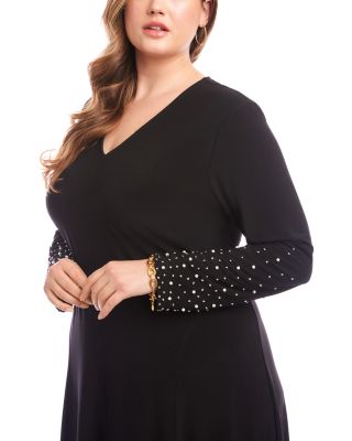 Kate Beaded Sleeve Travel Dress