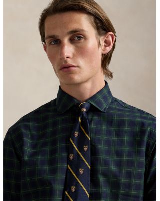 Classic Fit Plaid Twill Shirt