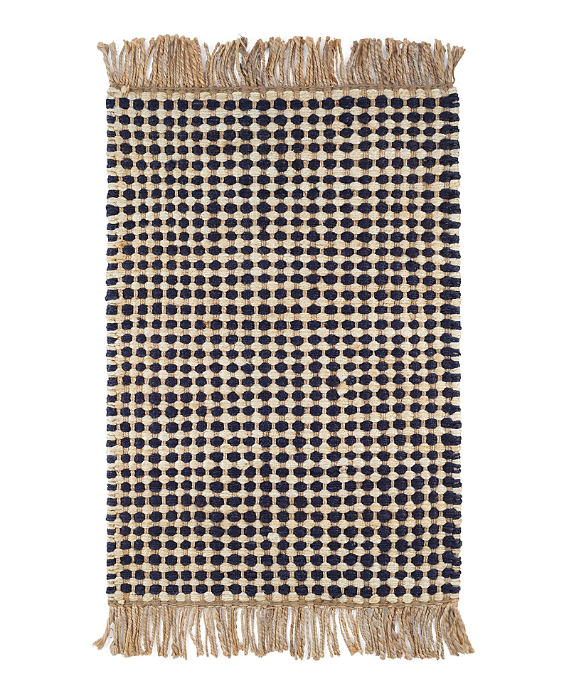 Dash & Albert By Annie Selke Dash Albert By Annie Selke Da978 Kuba Area Rug, 2'6x8'0 In Black