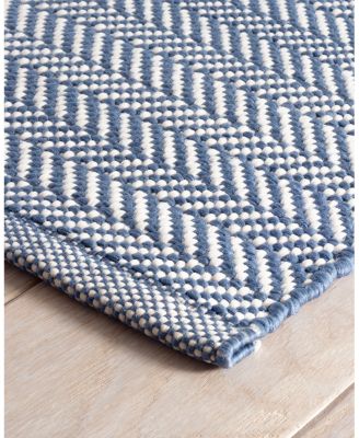 Dash Albert by Annie Selke DA395 Herringbone Indoor/Outdoor Area Rug, 4'0"x6'0"
