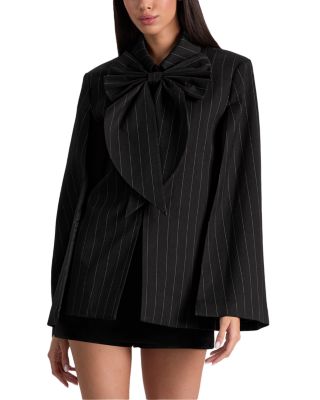 Philippa Draped Bow Jacket