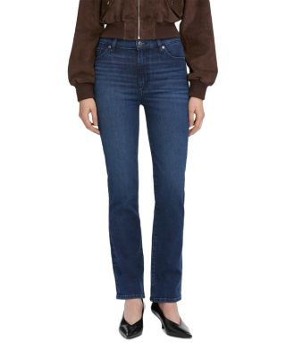 Le Sleek Straight Leg Jeans in Trick