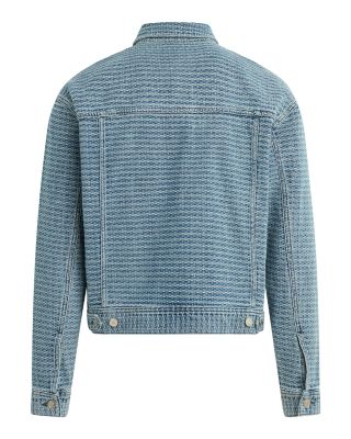 Jacquard Trucker Jacket