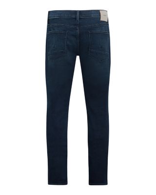 Blake Slim Straight Fit Jeans in Blue Shadow