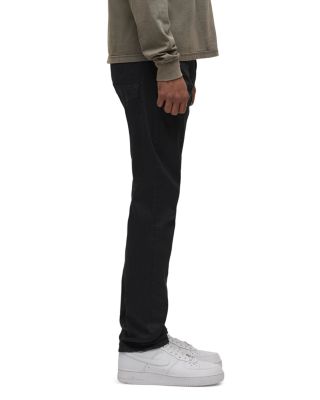 Blake Slim Straight Fit Jeans in Point Break Black