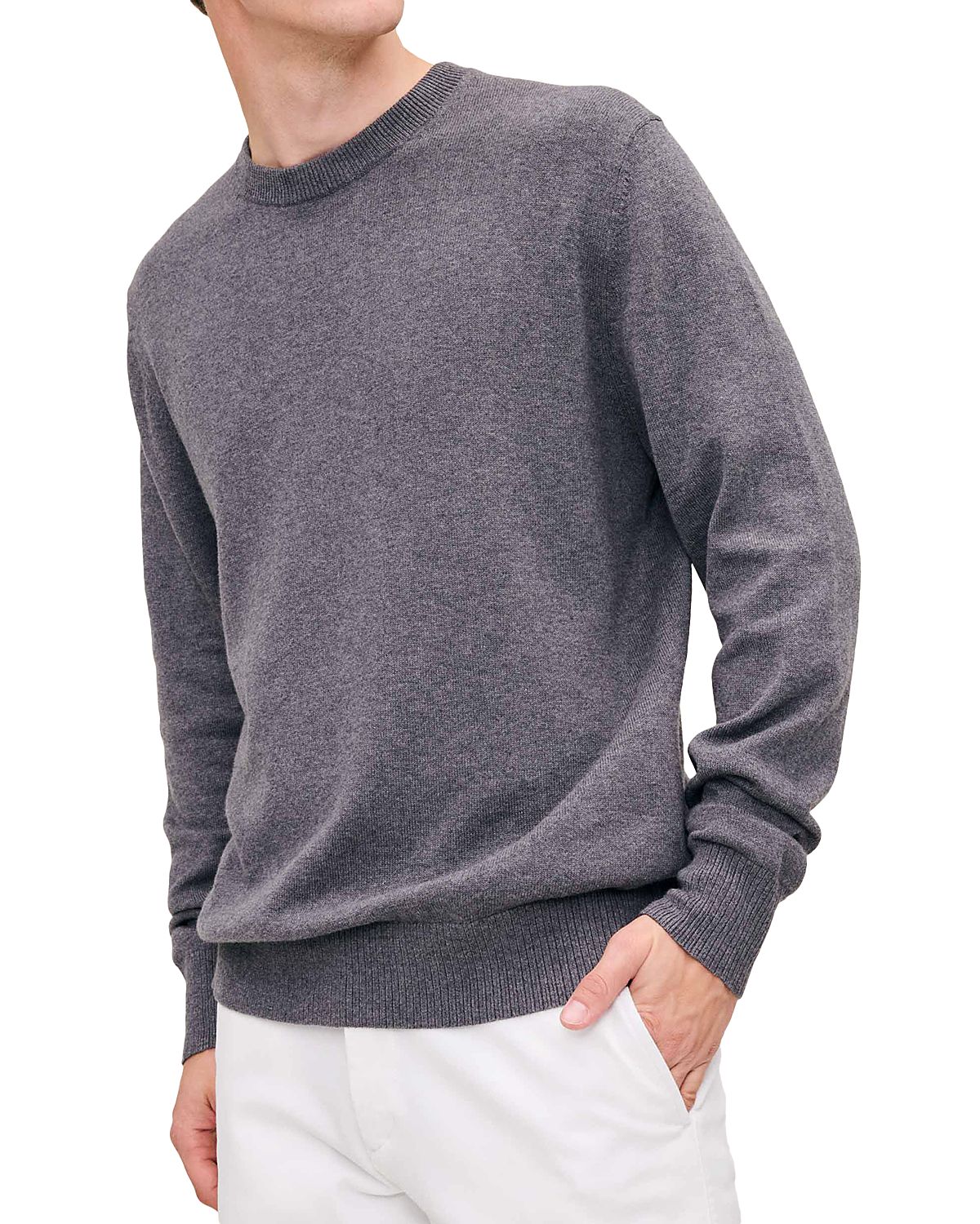 DL1961 Cotton & Cashmere Classic Crewneck Sweater