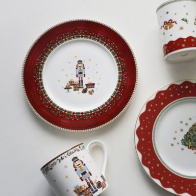 Nutcracker Salad/Dessert Plate