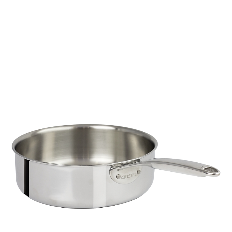 Cristel Castel Pro Ultraply 3.5 Qt. Stainless Steel Saute Pan