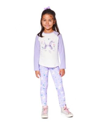 Girls' Jersey Raglan Sleeve Tee - Little Kid