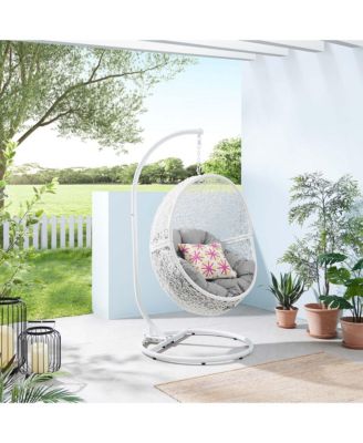 Encase Outdoor Patio Rattan Swing Chair