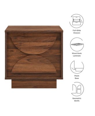 Bulwark 2-Drawer Nightstand