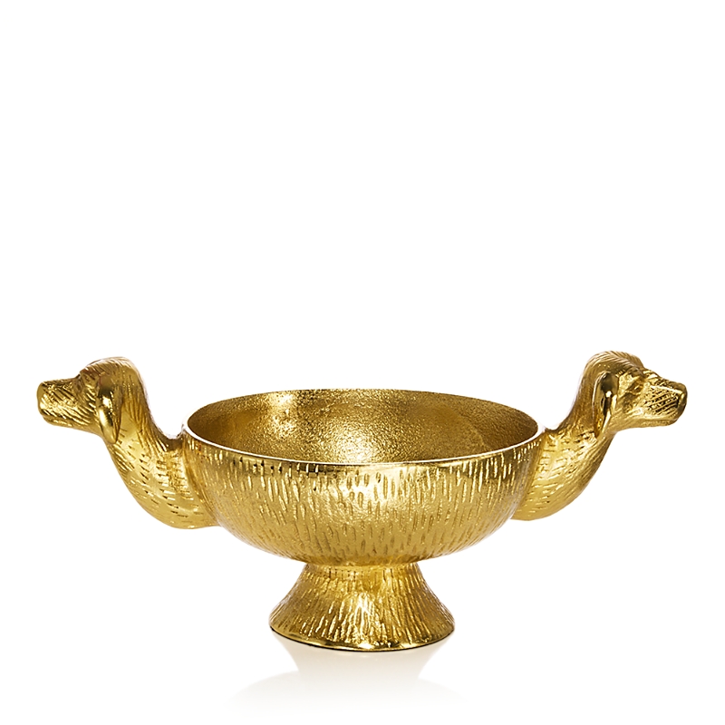 Lulu Powers Sparky Serving Bowl, Medium In Gold