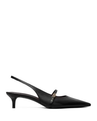 Women's Double T Buckle Mary Jane Pumps