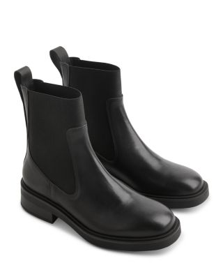 Women's Elastic Chelsea Boots