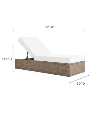 Convene Outdoor Patio Chaise Lounge Chair