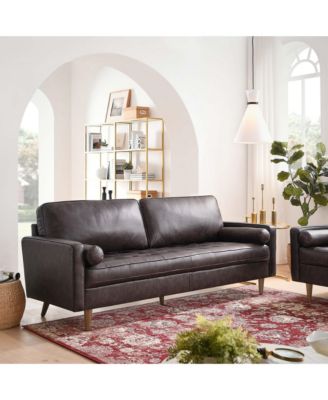 Valour 81" Leather Sofa