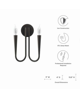 Penrose 2-Light Wall Sconce