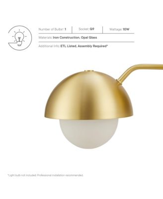 Eclipse Globe Wall Sconce