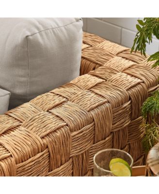 Thames Outdoor Patio Wicker Outdoor Patio Rattan Armchair