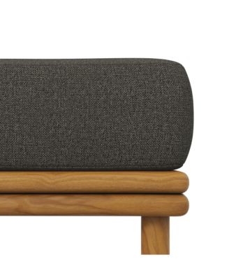 Wren Outdoor Patio Teak Wood Ottoman