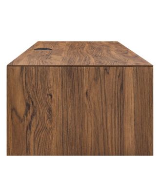 Merit 60" Wall Mount Wood Office Desk