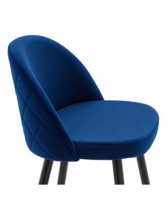 Cordial Performance Velvet Counter Stools, Set of 2