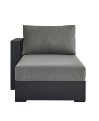 Tahoe Outdoor Patio Powder-Coated Aluminum Modular Left-Facing Chaise Lounge