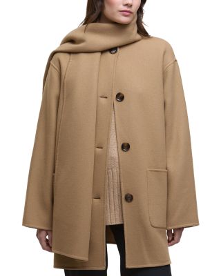 Clementine Double Faced Scarf Coat