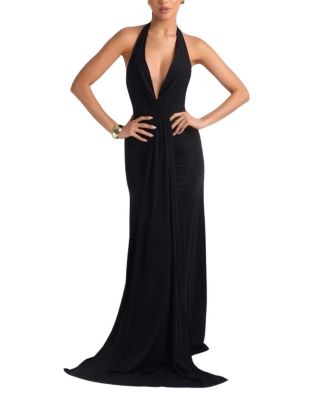 Jersey Cinched Maxi Dress