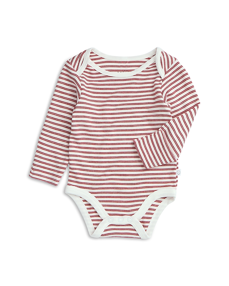 Mori Unisex Long Sleeve Bodysuit - Baby In Multi