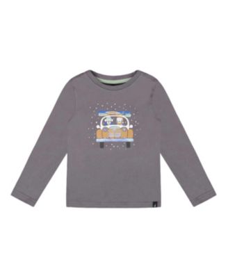 Boys' Long Sleeve Organic Cotton Jersey Tee - Little Kid, Big Kid
