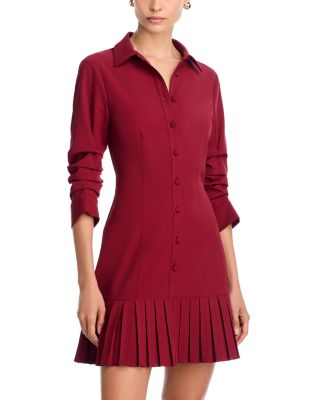 Cinq à Sept - Lucilla Twist Front V Neck Dress