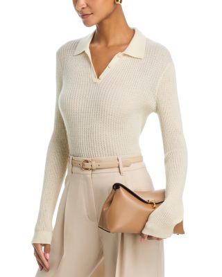 T-Lock Smooth-Leather Convertible Clutch in Black