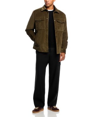 Ambroisie Corduroy Down Shirt Jacket