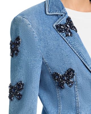Rhinestone Bow Le Petite Khloe Blazer & Betsy Rhinestone Bow Jeans 