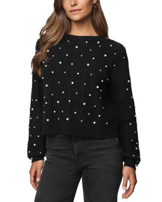 Demi Pearl Crewneck Sweater