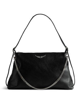 Zadig & Voltaire Jim Grained Shoulder Bag | Bloomingdale's