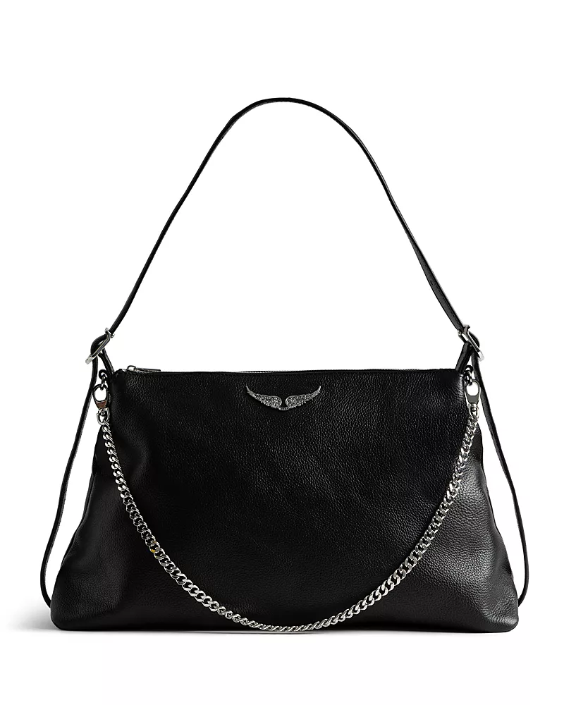 Zadig & Voltaire Jim Grained Shoulder Bag