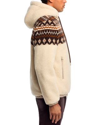 Jacquard Hooded Jacket