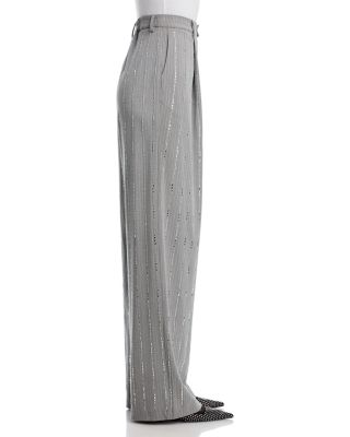 Crystal Pinstripe Pants - Exclusive