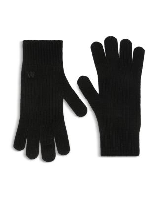 Weekend Accessori 2 Lea Black Cashmere Gloves