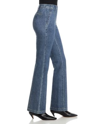 Ponte Olivia High Rise Jeans in Washed Blue