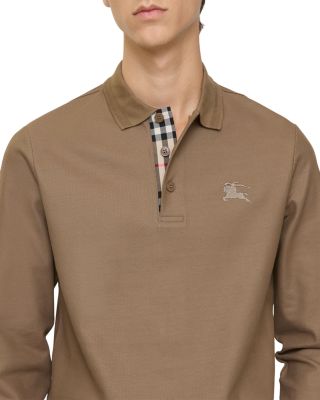 Eddie Long Sleeve Cotton Polo