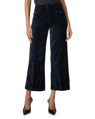 Clean Front Anessa High Rise Ankle Jeans in Deep Navy