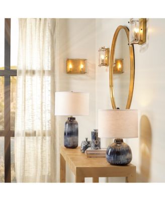 Refined Iron Round Wall Mirror