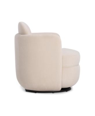 Wolfie Velvet Swivel Chair
